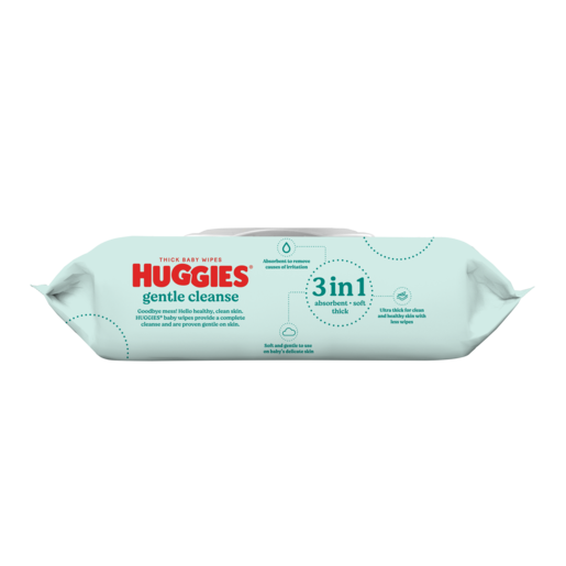 Huggies Gentle Cleanse Thick Baby Wipes