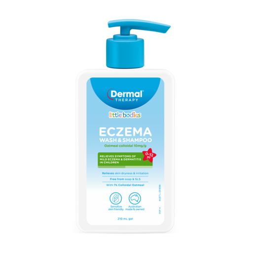 Dermal Therapy Little Bodies EW & Shampoo 210ml