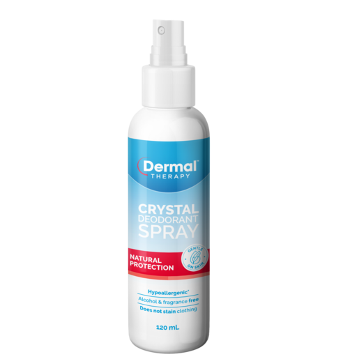 Dermal Therapy Crystal Deodorant Spray 120ml