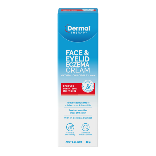 Dermal Therapy Face & Eyelid Eczema Cream 40gm