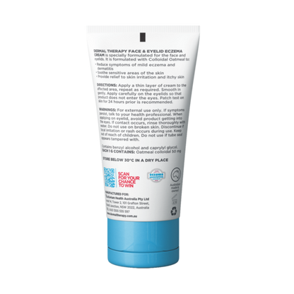 Dermal Therapy Face & Eyelid Eczema Cream 40gm