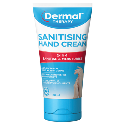 Dermal Therapy Sanitising Hand Cream 60gm