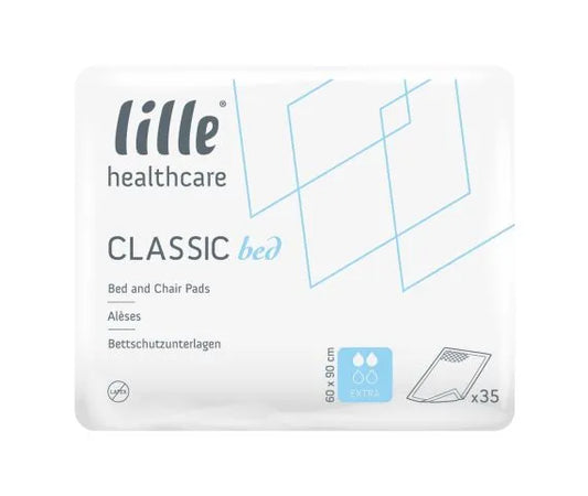 Lille Classic Bed Extra Pad 60x90cm Unisex 1000ml White (Packet 35)