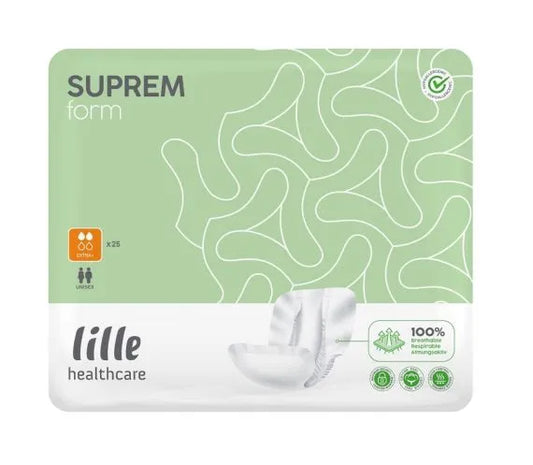 Lille Suprem Form Shaped Pads-Extra Plus 2230ml (Packet 25)