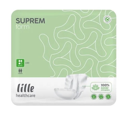 Lille Suprem Form Shaped Pads-Super Plus 2740ml (Packet 20)