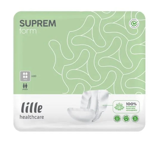 Lille Suprem Form Shaped Pads-Maxi 2920ml (Packet 20)