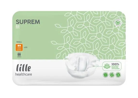 Lille Suprem Fit All-In-One Extra Plus- Small 1870ml (Packet 20)