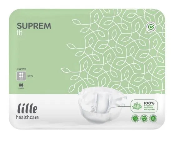 Lille Suprem Fit All-In-One Maxi- Medium 3400ml (Packet 20)