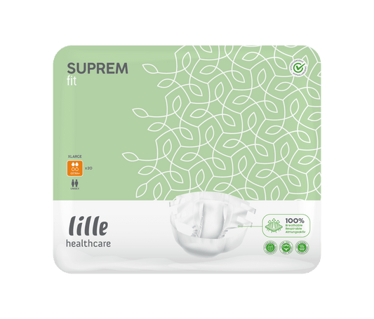 Lille Suprem Fit All-In-One Extra Plus- Extra Large 3100ml (Packet 20)