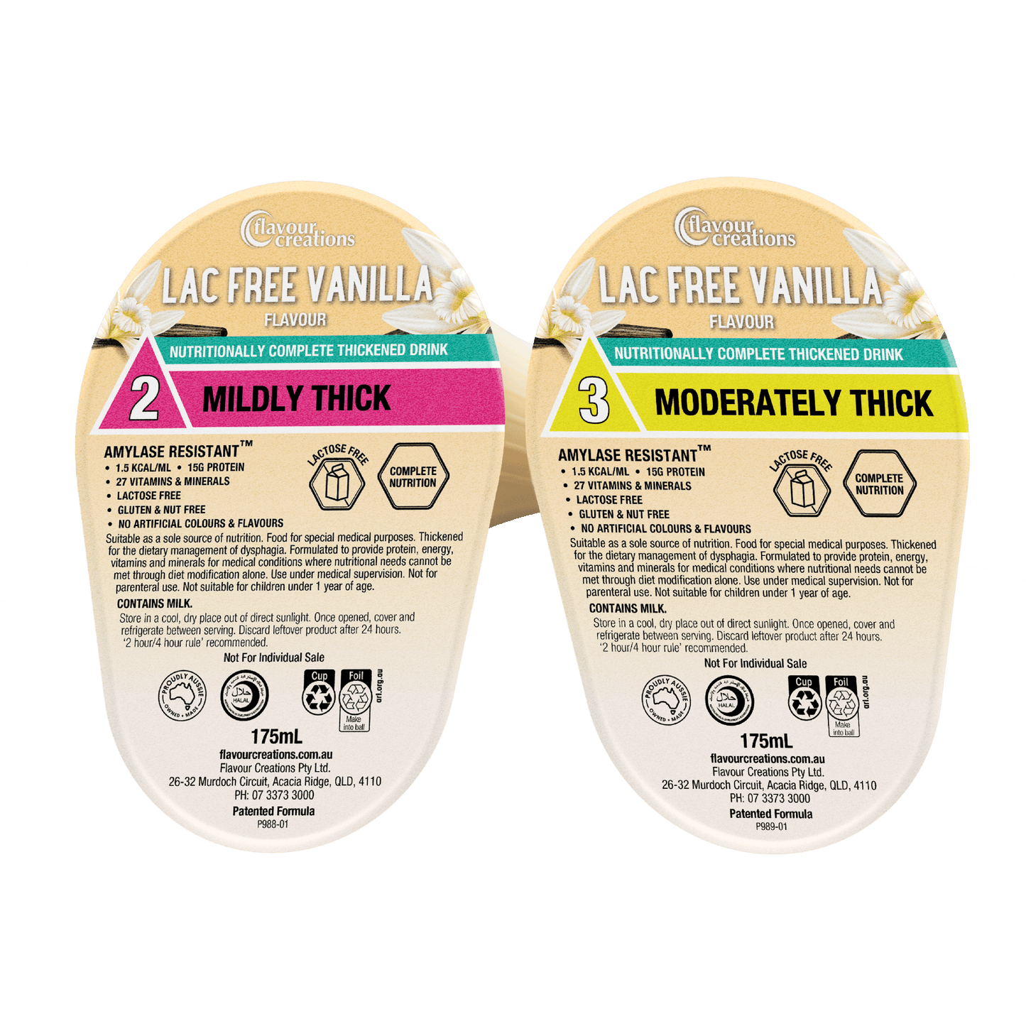 FC NC Vanilla Lactose Free 175ml (Carton 24)