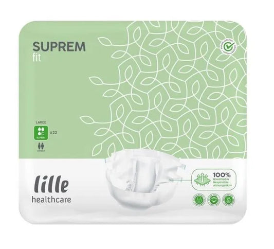 Lille Suprem Fit All-In-One Super Plus- Large 2950ml (Packet 22)