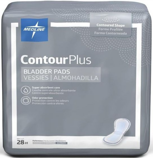 Medline ContourPlus Bladder Pad Ultimate (Carton 168)