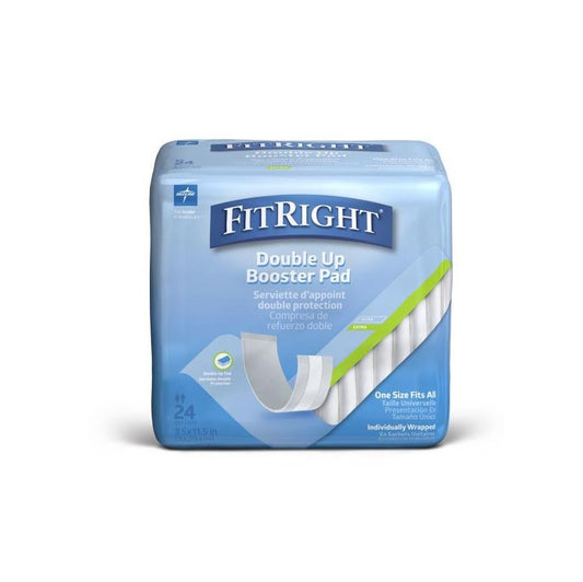 Medline FitRight Double Up Booster Pad (Packet 24)