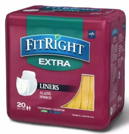 Medline FitRight Liner Normal Orange (Carton 80)