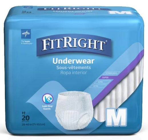 Medline FitRight Super Medium AUS 71-102cm (Packet 20)