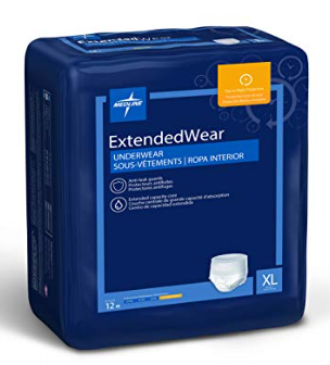 Medline Protection Plus EC Pull Up XL (Packet 12)