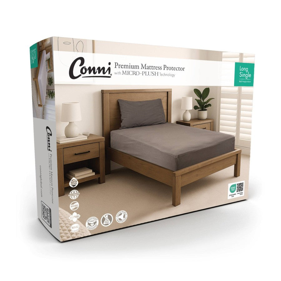 Conni Micro-Plush Waterproof Fitted Sheet