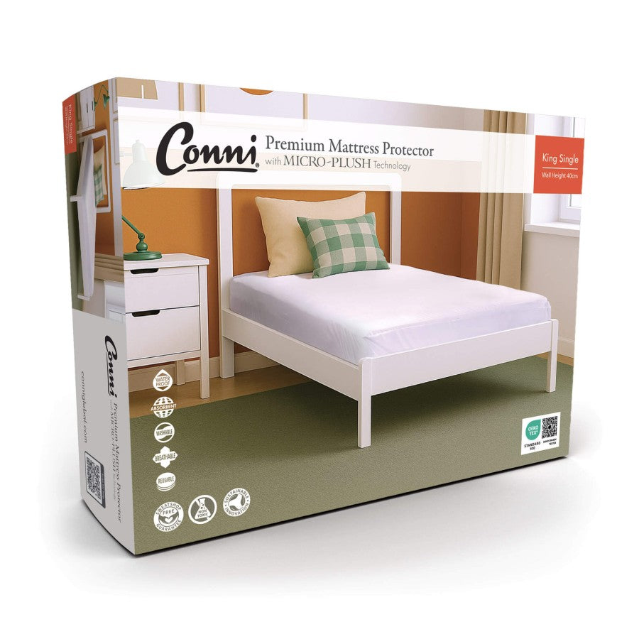 Conni Micro-Plush Waterproof Mattress Encasement