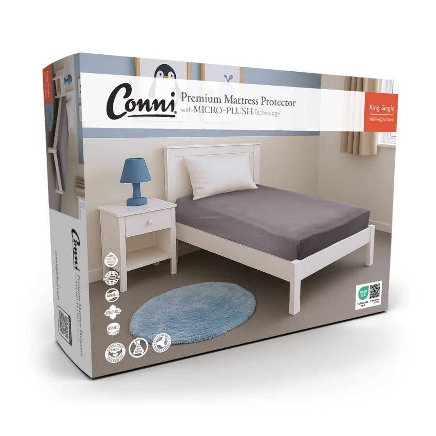 Conni Micro-Plush Waterproof Fitted Sheet