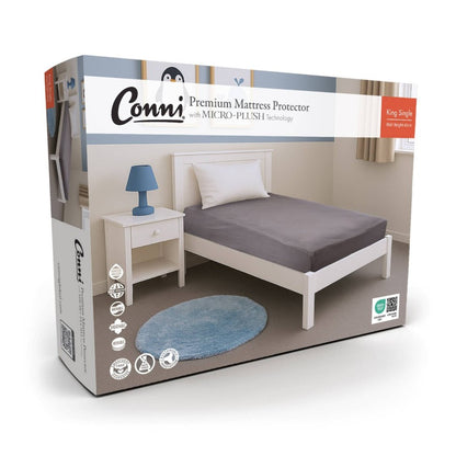 Conni Micro-Plush Waterproof Fitted Sheet