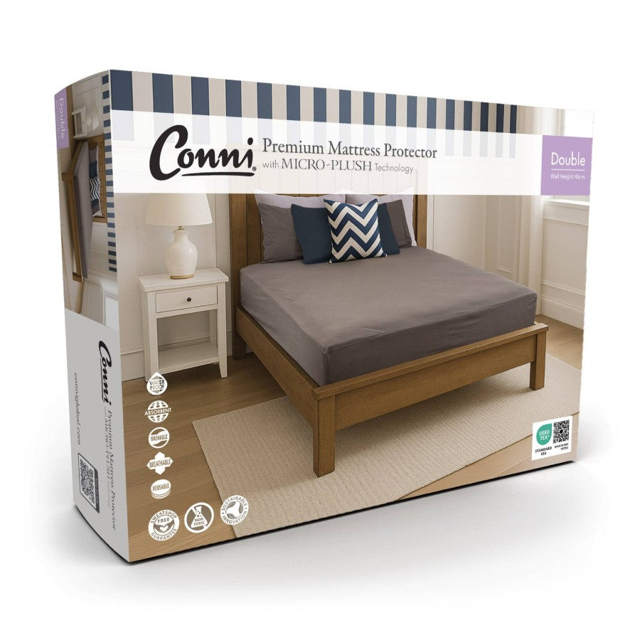 Conni Micro-Plush Waterproof Fitted Sheet