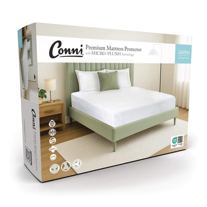 Conni Micro-Plush Waterproof Mattress Encasement