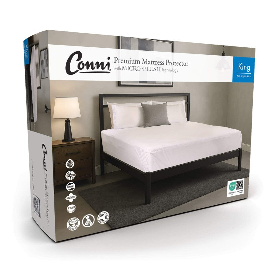 Conni Micro-Plush Waterproof Mattress Encasement