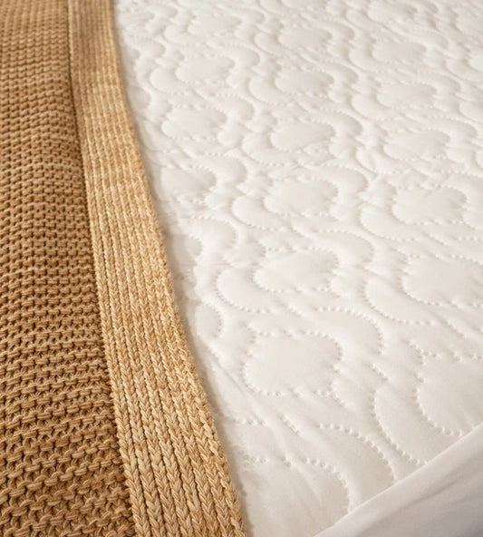 Brollysheets Quilted Mattress Protector Cot