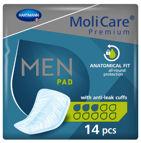 MoliCare® Premium Men Pad - 3 drops 406ml (Packet 14)