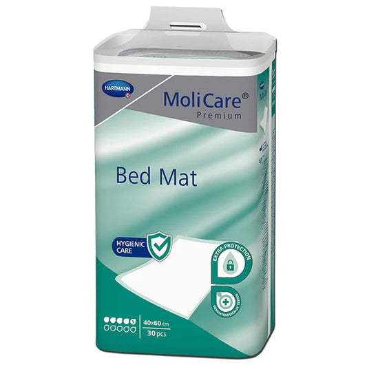 MoliCare® Premium Bed Mat - 40cm x 60cm 5 Drops 400ml (Packet 30)