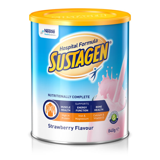 Sustagen Hospital Formula Strawberry 840g Can