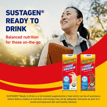Sustagen Liquid Tetra Pack Dutch Chocolate 250ml