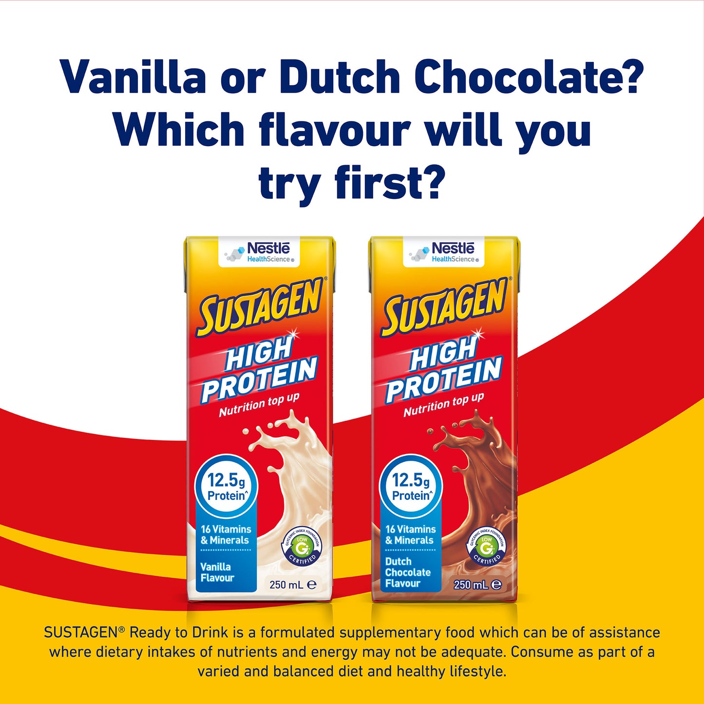 Sustagen Liquid Tetra Pack Vanilla 250ml