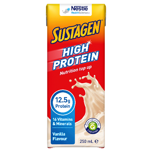Sustagen Liquid Tetra Pack Vanilla 250ml