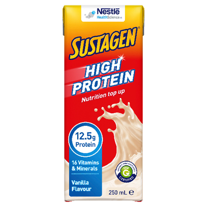 Sustagen Liquid Tetra Pack Vanilla 250ml