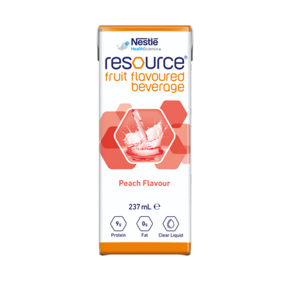 Resource Fruit Beverage Peach Prism Tetra Pack 237ml