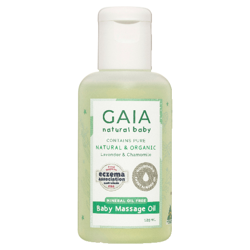 Gaia Natural Baby Massage Oil 125ml