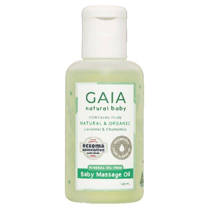 Gaia Natural Baby Massage Oil 125ml