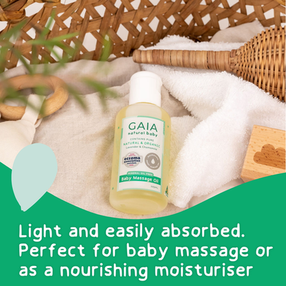 Gaia Natural Baby Massage Oil 125ml