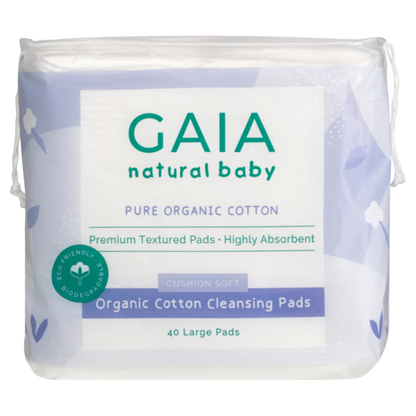 Gaia Natural Baby Organic Cotton Cleansing Pads