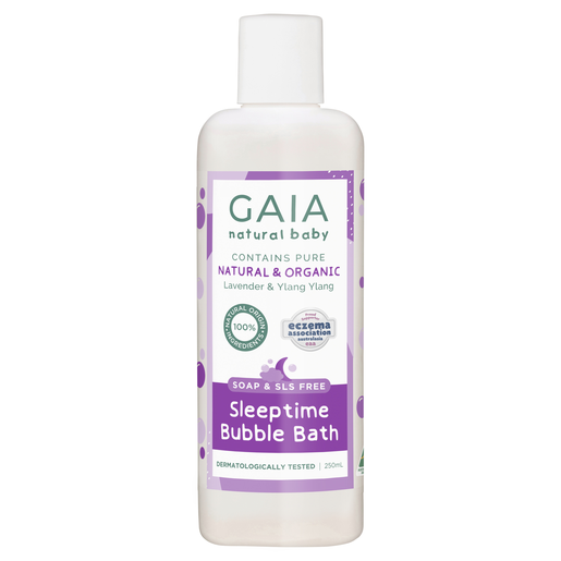 Gaia Natural Baby Bubble Bath Sleeptime 250ml