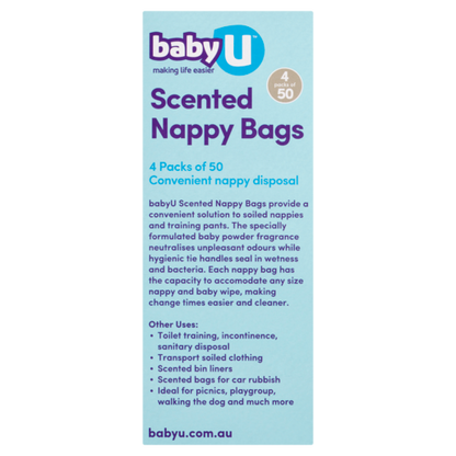 Baby U Scented Nappy Bags