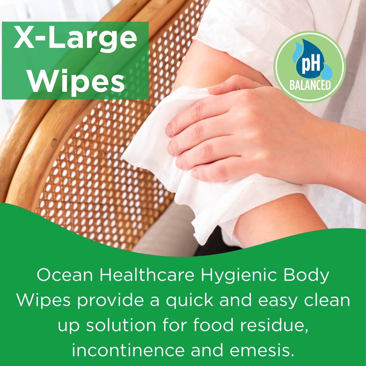 Ocean Healthcare Adult Wipes