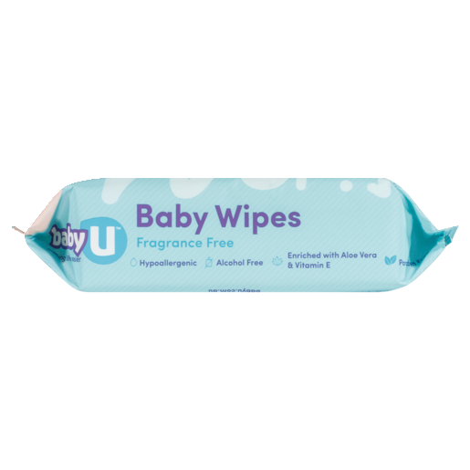 Baby U Baby Wipes Fragrant Free