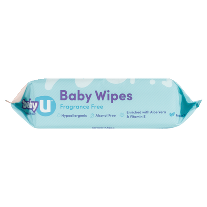 Baby U Baby Wipes Fragrant Free
