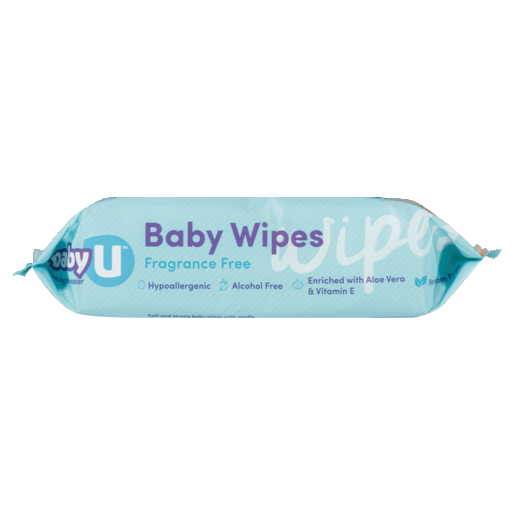 Baby U Baby Wipes Fragrant Free