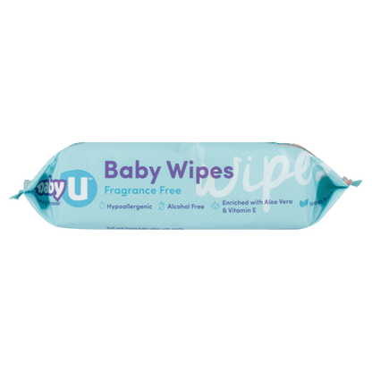 Baby U Baby Wipes Fragrant Free