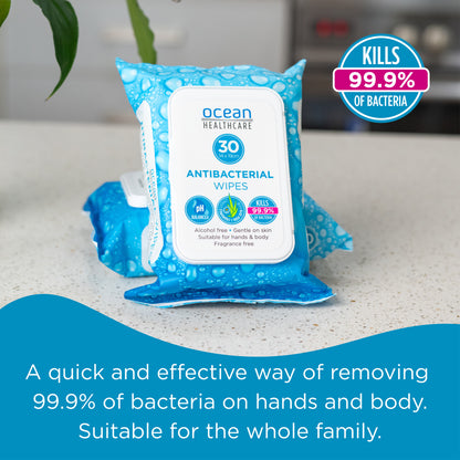 Ocean Healthcare Anti Bacterial Wipes