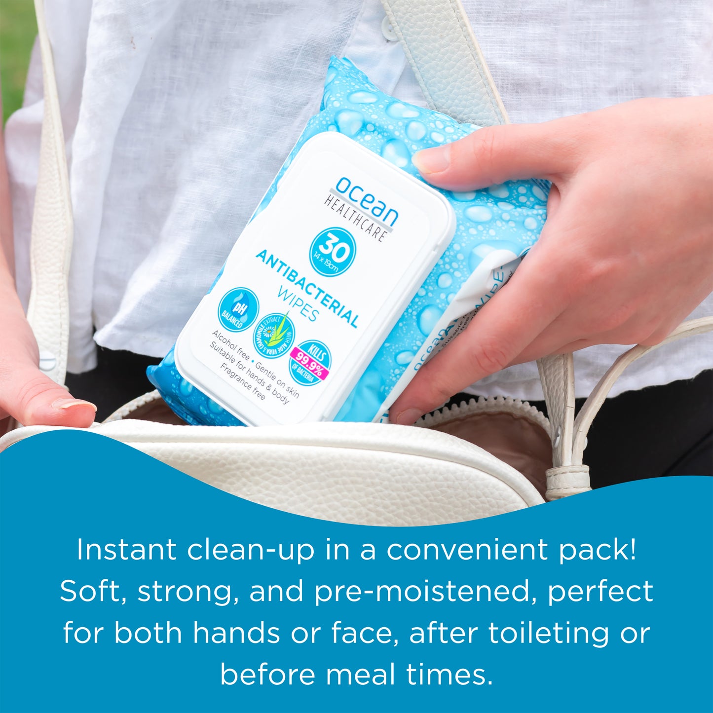 Ocean Healthcare Anti Bacterial Wipes