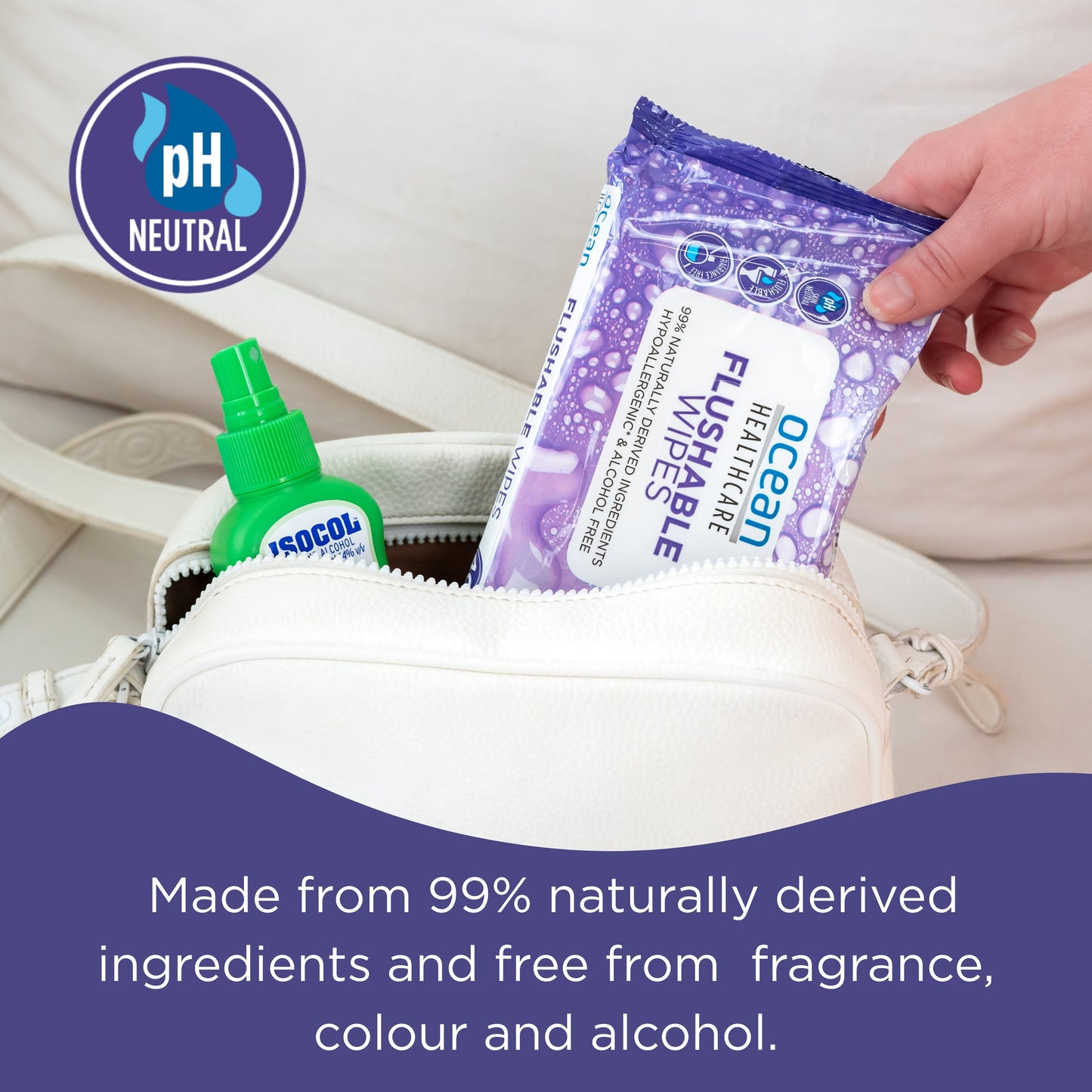 Ocean Healthcare Flushable Wipes